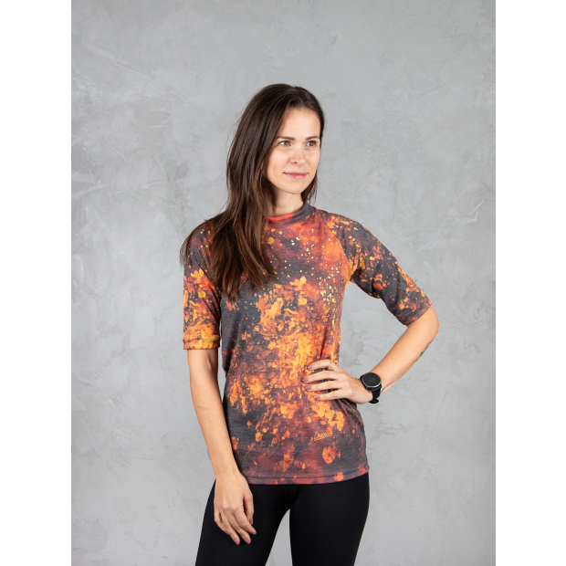  IceDress Drexiss ALL VOLCANO MERINO ACTIVE krátký rukáv