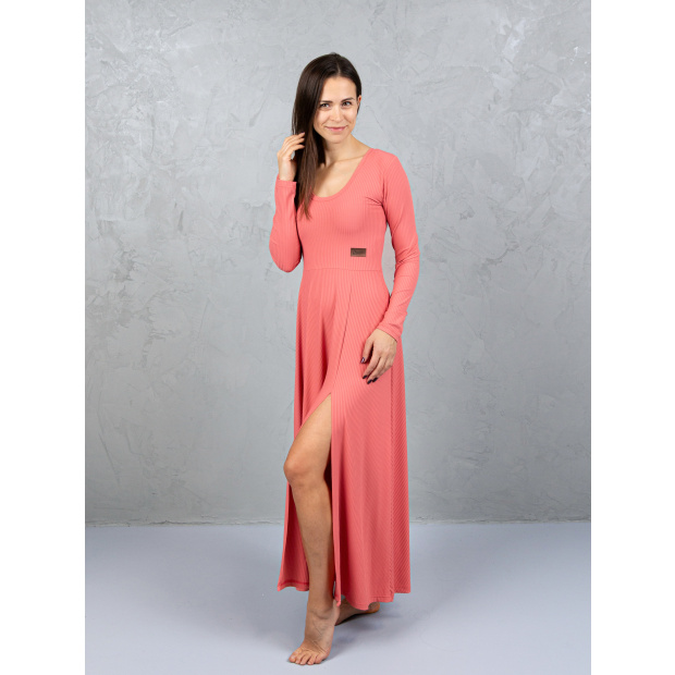  IceDress Drexiss šaty LORA LONG SPRING KORAL