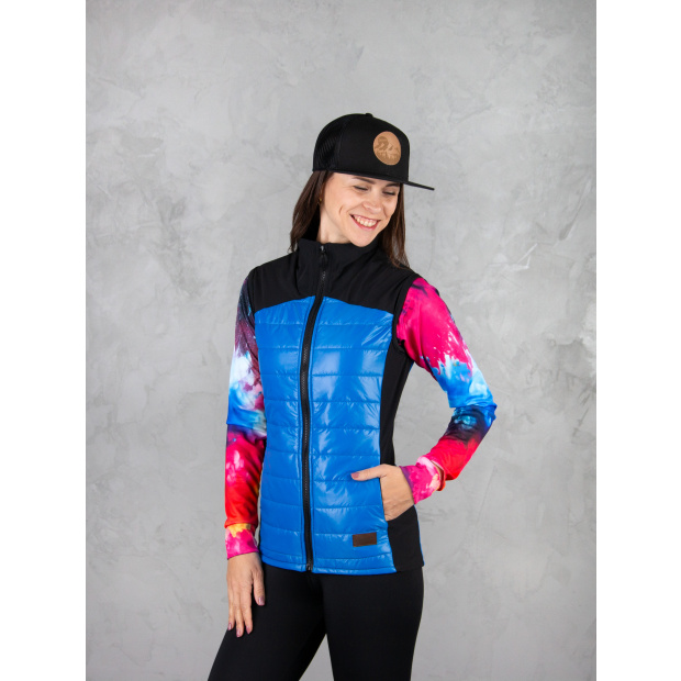  IceDress Drexiss technická hybridní vesta PEAK BLUE