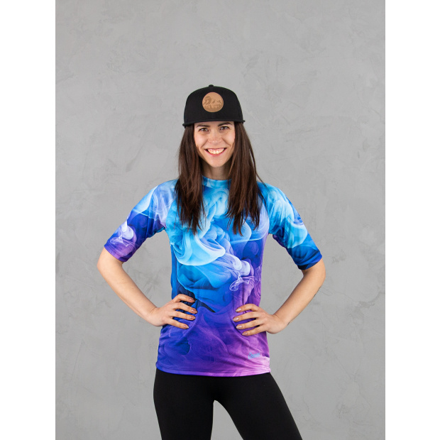  IceDress Drexiss ALL MIST VIOLET COOLMAX krátký rukáv