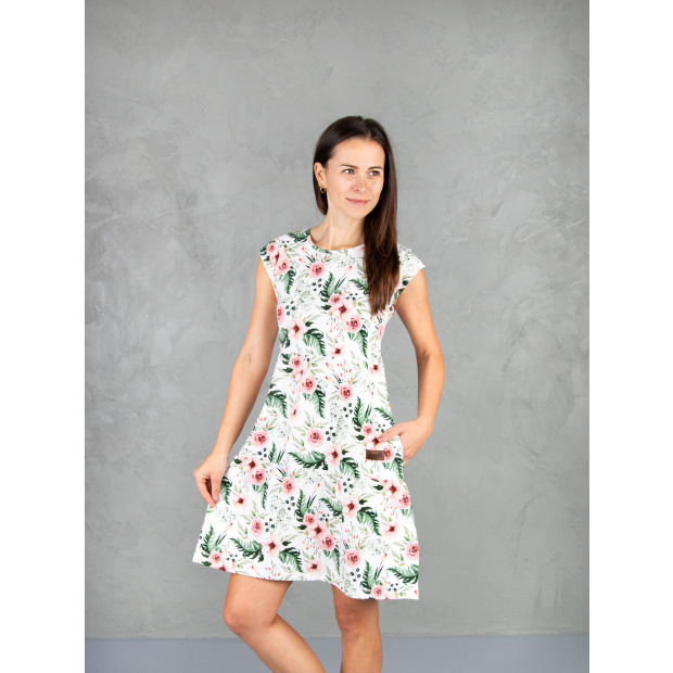  IceDress Drexiss dámské letní šaty SOFIE FLOWERS V