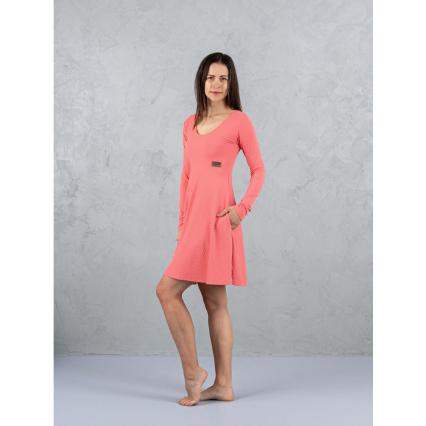  IceDress Drexiss šaty LORA SHORT SPRING KORAL