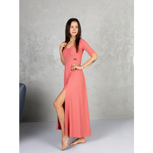  IceDress Drexiss šaty LORA LONG KORAL