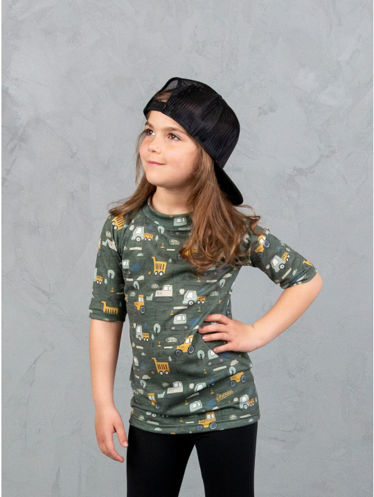IceDress Drexiss ALL BUILDERS MERINO ACTIVE krátký rukáv