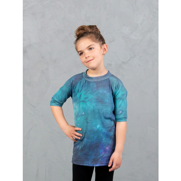  IceDress Drexiss ALL MYSTIC OCEAN MERINO ACTIVE krátký rukáv