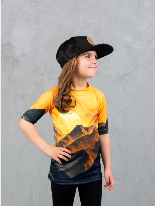 IceDress Drexiss ALL SUNSET YELLOW COOLMAX krátký rukáv