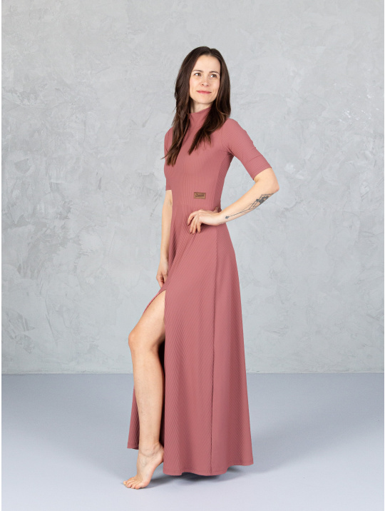 IceDress Drexiss šaty AURI LONG OLD PINK