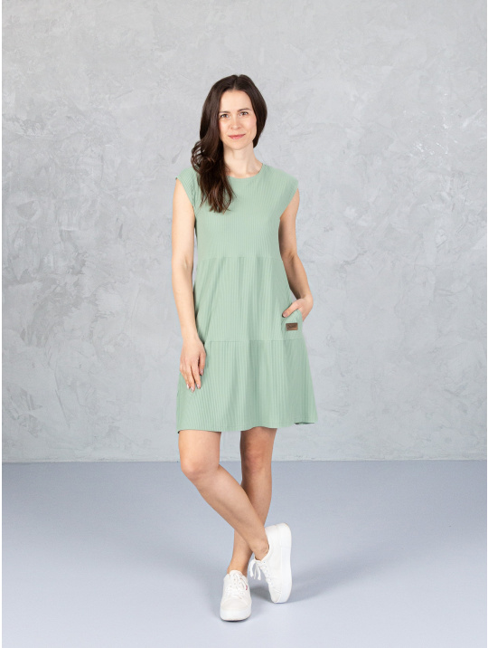 IceDress Drexiss šaty SOFIE SILK OLD MINT