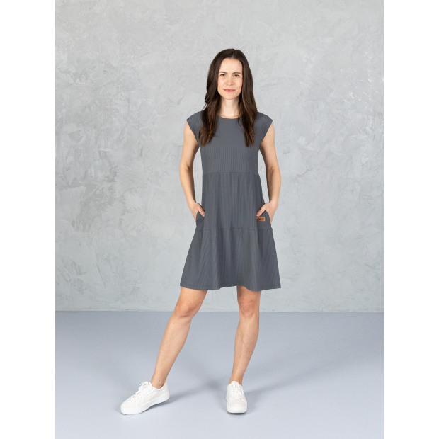  IceDress Drexiss šaty SOFIE SILK ANTRACIT