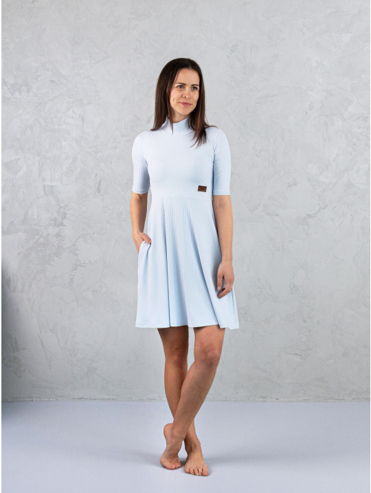 IceDress Drexiss šaty AURI SHORT LIGHT BLUE