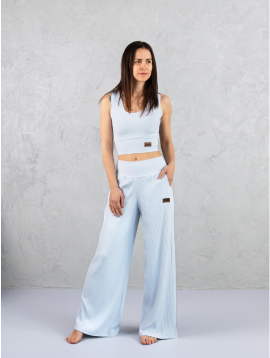 IceDress Drexiss kalhoty SOUL MAXI LIGHT BLUE