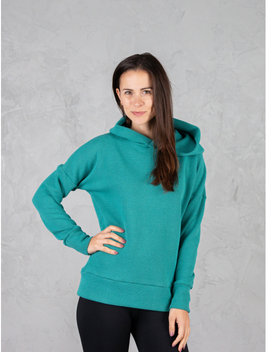 IceDress Drexiss mikina NATY SMARAGD