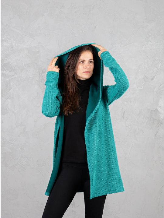 IceDress Drexiss kardigan LUISA SMARAGD