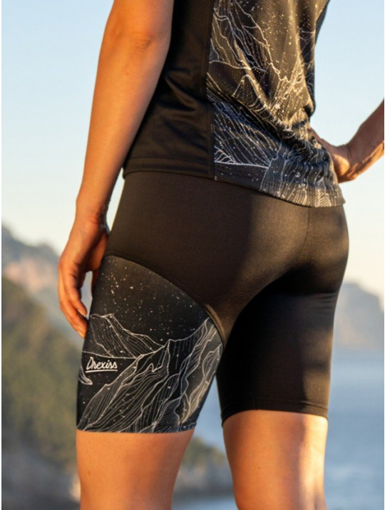 IceDress Drexiss sportovní kraťasy DIAMOND BEACH BLACK