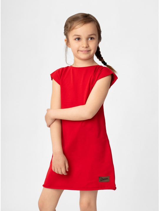 IceDress Drexiss ANGELIKA RED letní šaty dětské