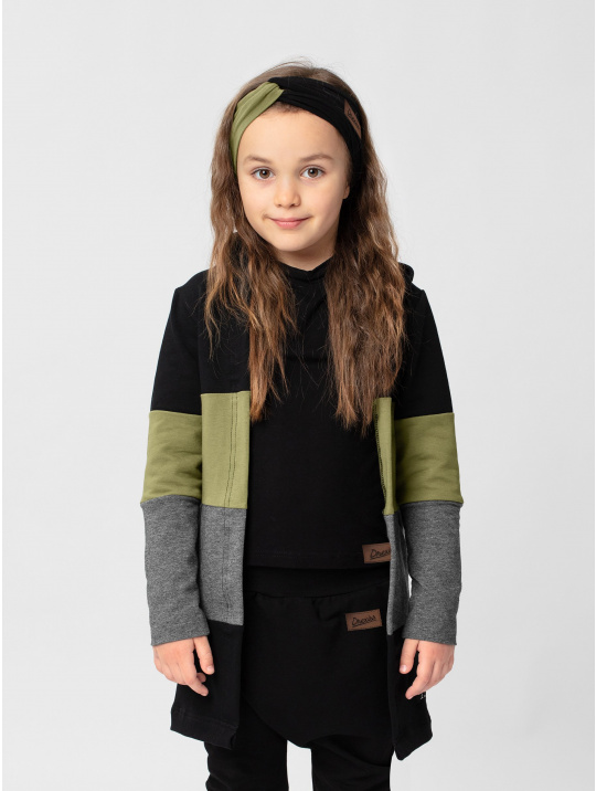 IceDress Drexiss kardigan KHAKI DĚTSKÝ