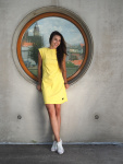  IceDress Drexiss ANGELIKA YELLOW letní šaty dospělé