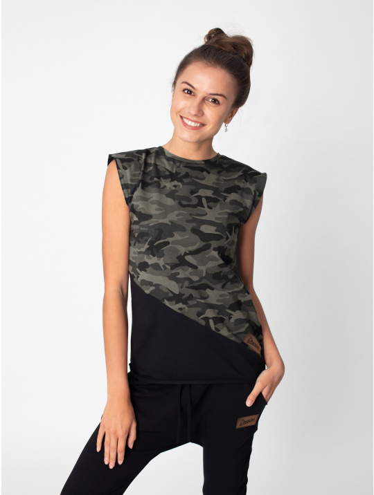 IceDress Drexiss TRIČKO ARMY/BLACK