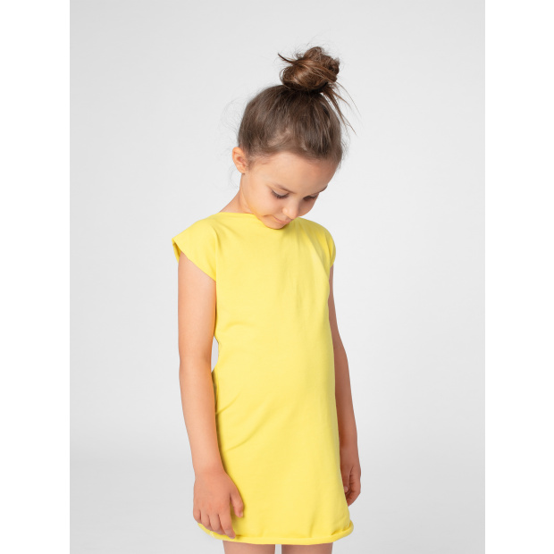  IceDress Drexiss ANGELIKA Yellow letní šaty dětské