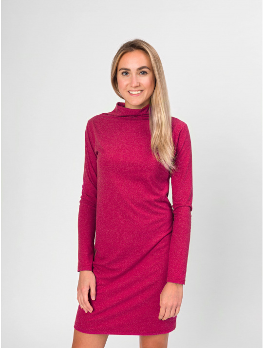 IceDress Drexiss COLLAR winter šaty PINK