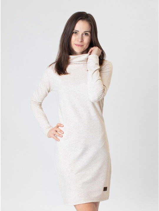 IceDress Drexiss dámské šaty WINTER BEIGE