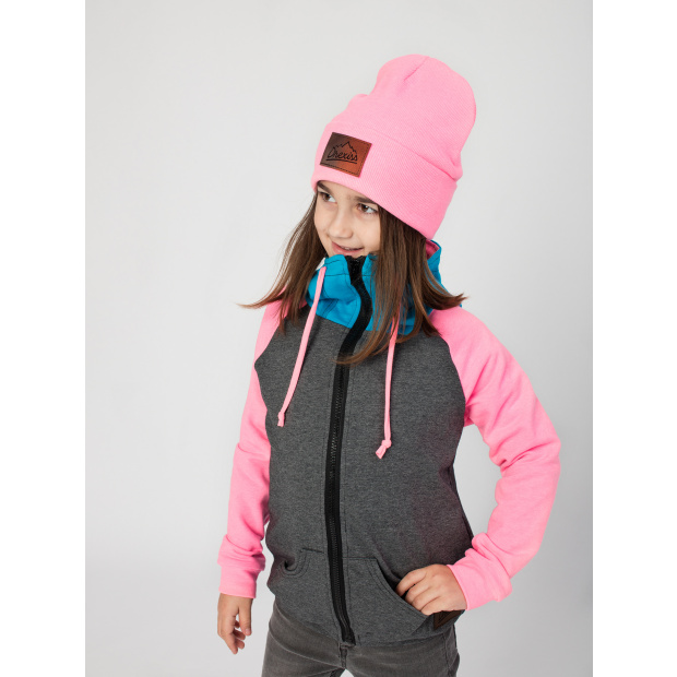  IceDress Drexiss mikina SKATE NEON PINK