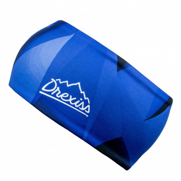  IceDress Drexiss funkční čelenka SHAPES - BLUE BLACK