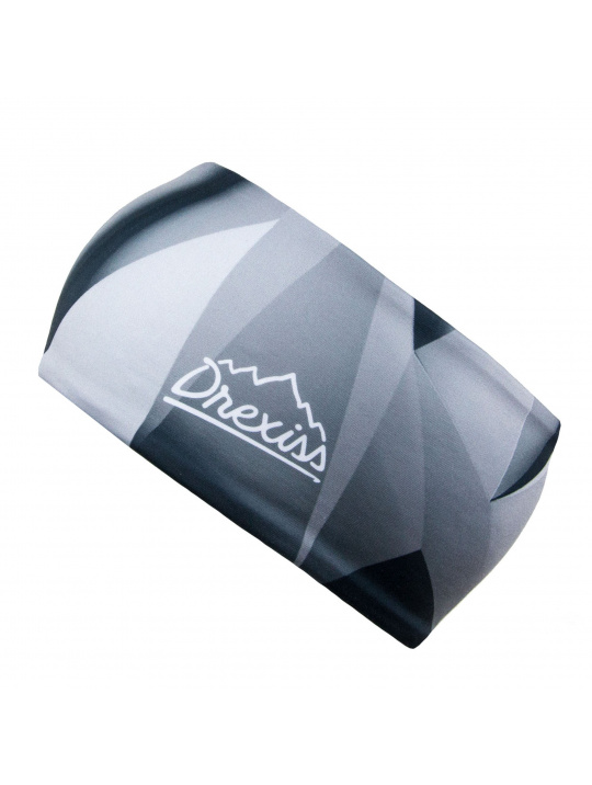 IceDress Drexiss funkční čelenka SHAPES - GREY BLACK