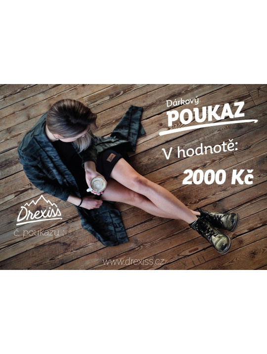 IceDress Dárkový poukaz - 2000 Kč