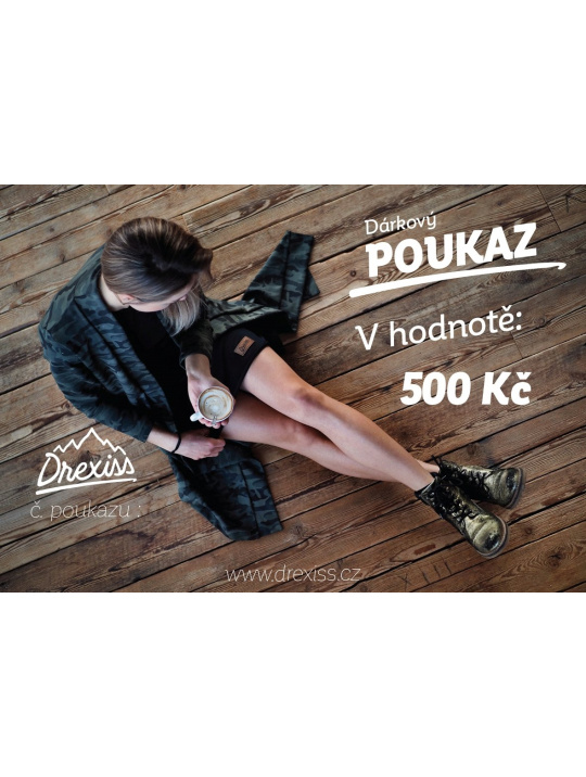 IceDress Dárkový poukaz - 500 Kč